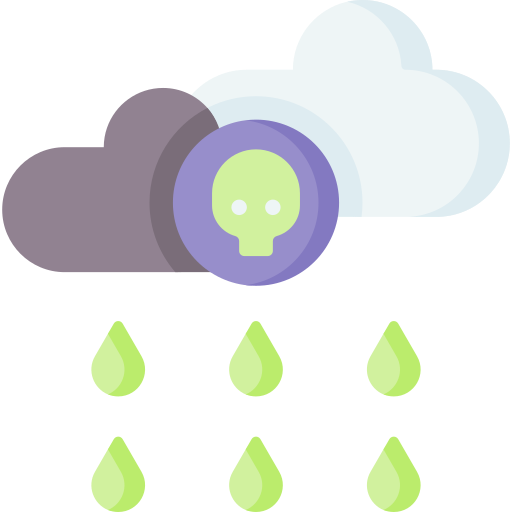 Acid rain free icon Acid rain free icon