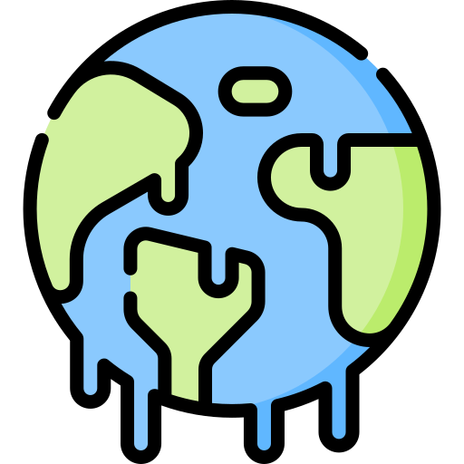 Global warming Special Lineal color icon