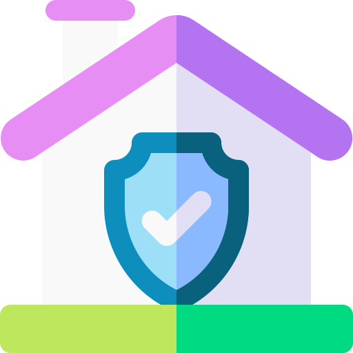 Shelter Basic Rounded Flat Icon