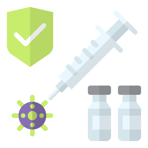 Vaccine free icon Vaccine free icon