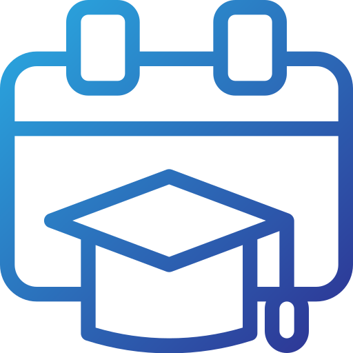 graduación icono gratis