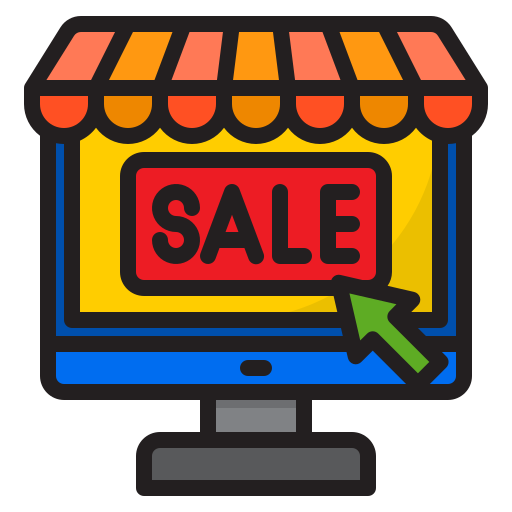 magasin en ligne Icône gratuit magasin en ligne Icône gratuit