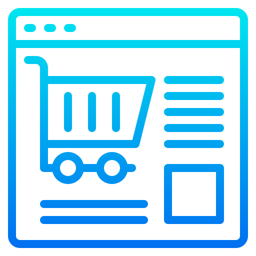 Compras online - ícones de comércio e compras grátis