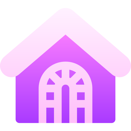 casa de jengibre icono gratis