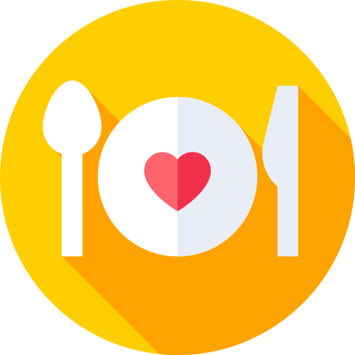 Food Flat Circular Flat Icon