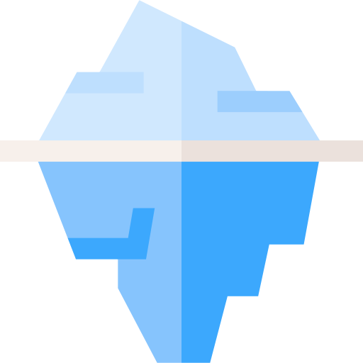 Iceberg free icon Iceberg free icon