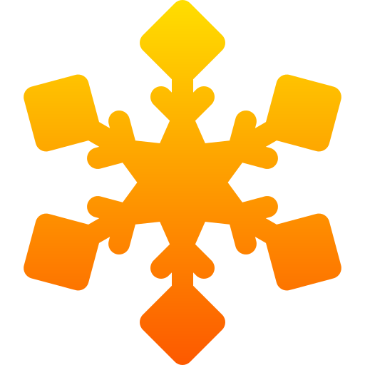 Snowflake Basic Gradient Gradient icon