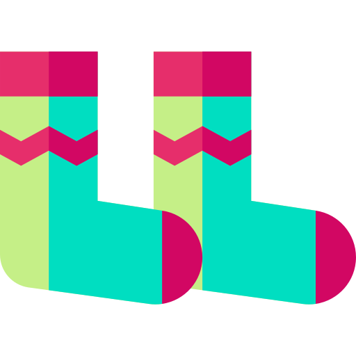 Socks Basic Straight Flat icon