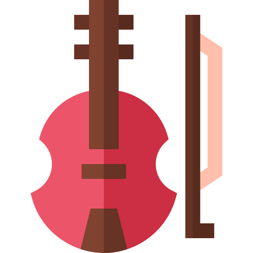 violín icono gratis