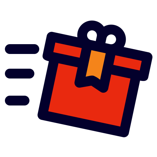 caja de regalo icono gratis