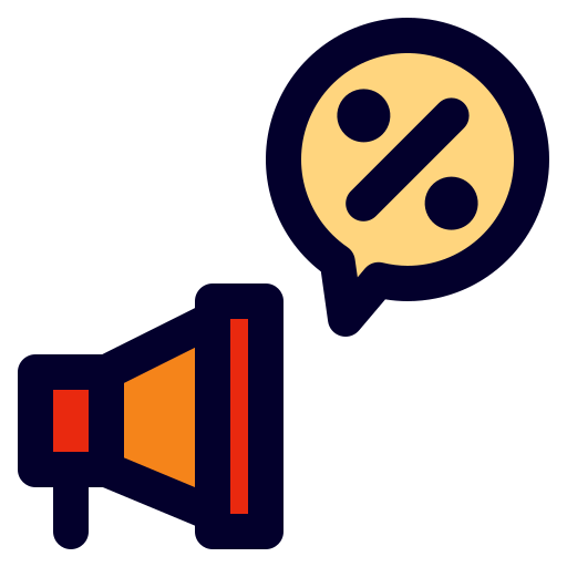 promoción icono gratis