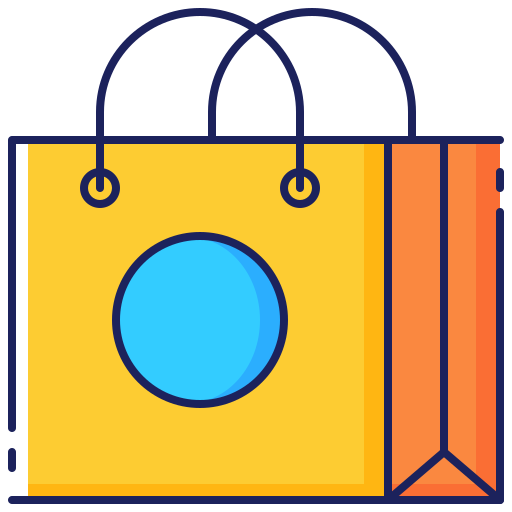 Shopping bag Generic Color Omission icon