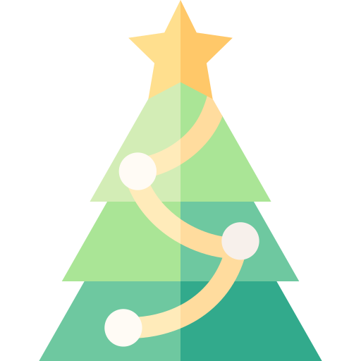 árbol de navidad icono gratis