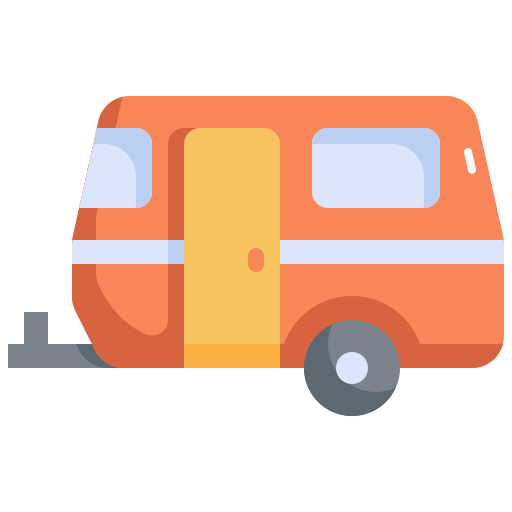 Camping Van Generic Flat Icon