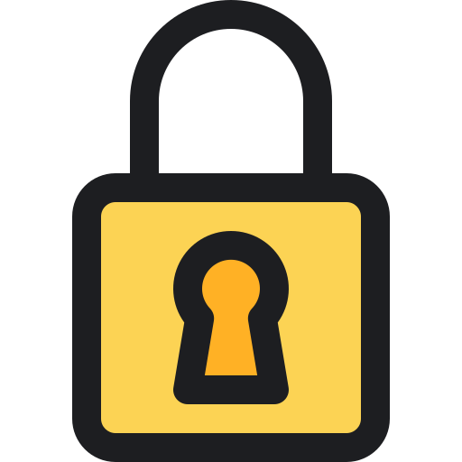 Locked Generic Outline Color icon