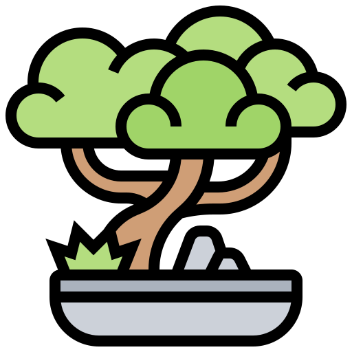 Bonsai Meticulous Lineal Color icon