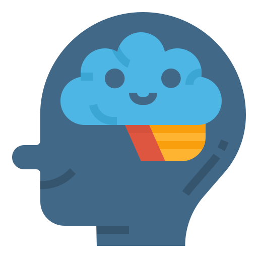 Brain Aphiradee (monkik) Flat icon