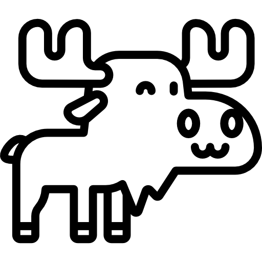 Moose Special Lineal icon