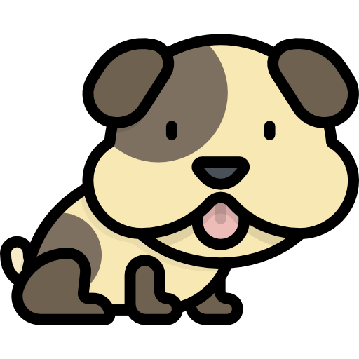 buldog icono gratis