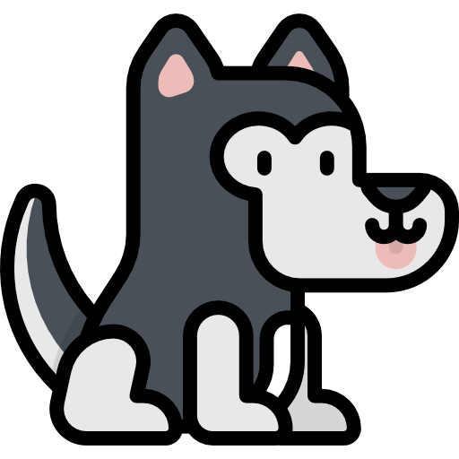 husky siberiano icono gratis