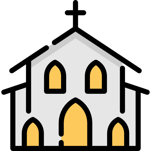 Church Special Lineal Color Icon