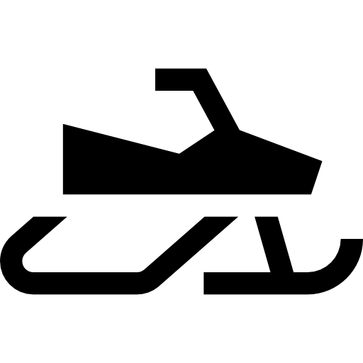 Snowmobile - Free transport icons