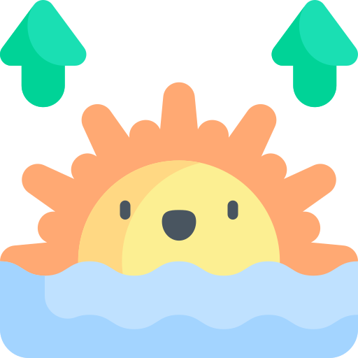 Sunrise Kawaii Flat icon