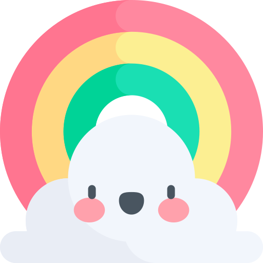 arco iris icono gratis