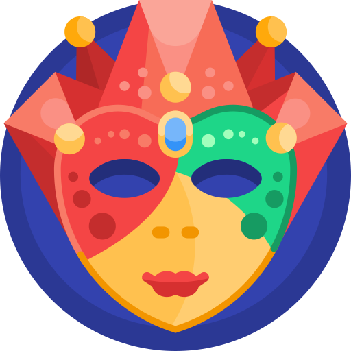 mascarada icono gratis