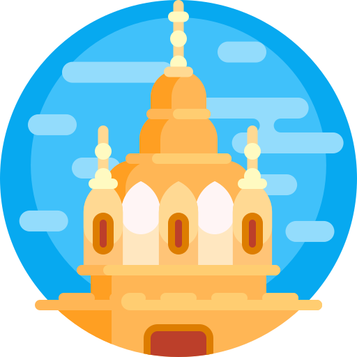 stupa icono gratis