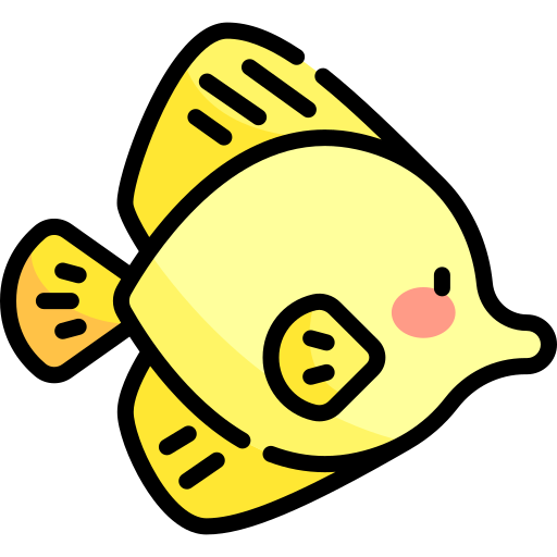 Yellow tang - Free animals icons