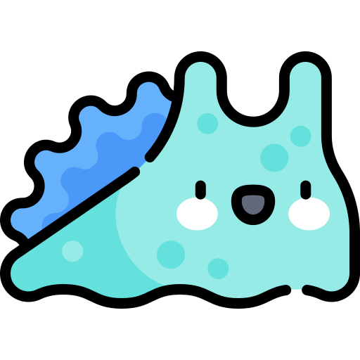 Slug Kawaii Lineal Color Icon