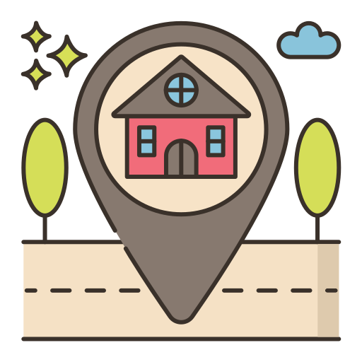 목적지 무료 아이콘 목적지 무료 아이콘