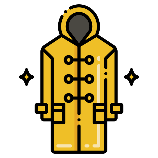 Coat Flaticons Lineal Color icon