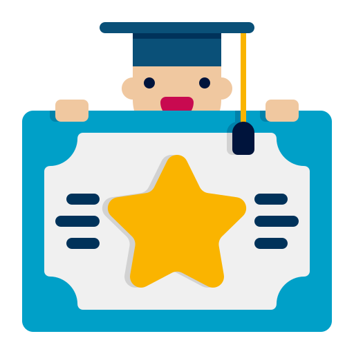 diploma icono gratis