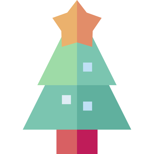 árbol de navidad icono gratis