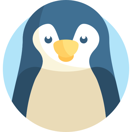 Penguin Detailed Flat Circular Flat icon