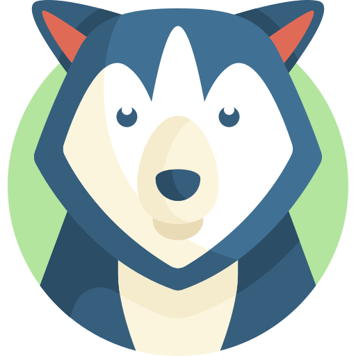 husky siberiano icono gratis