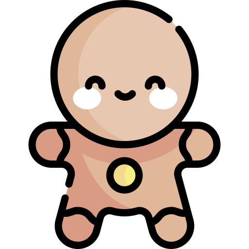 boneco de gengibre grátis ícone boneco de gengibre grátis ícone