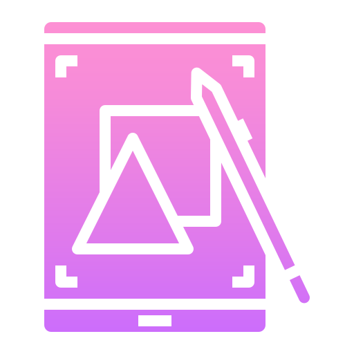 tableta de dibujo icono gratis