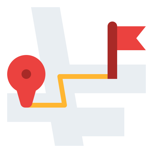 distancia icono gratis