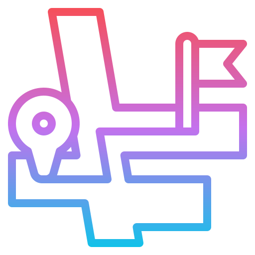 distancia icono gratis