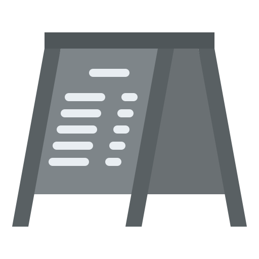 tafel kostenlos Icon