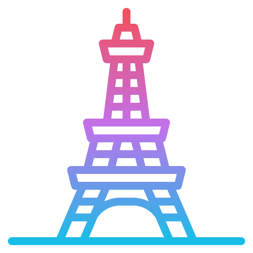 torre eiffel icono gratis