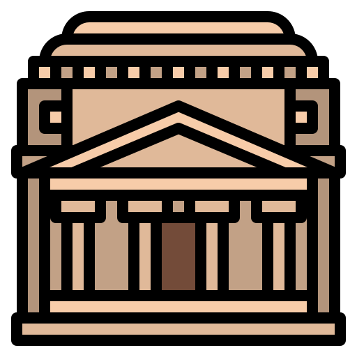 panteón icono gratis