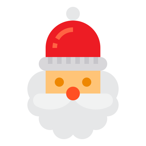 papá noel icono gratis