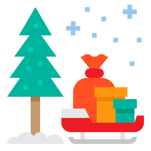 árbol de navidad icono gratis