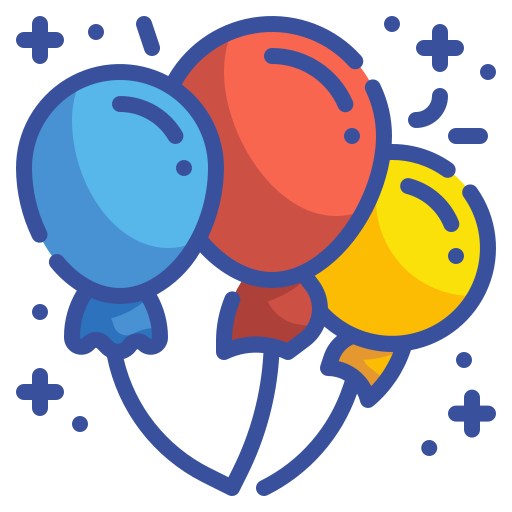 globos icono gratis