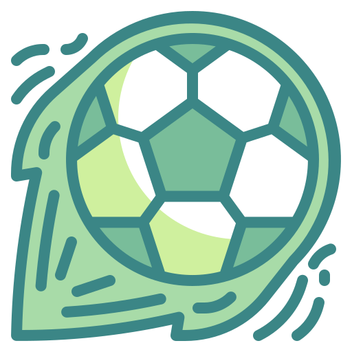 pelota de fútbol icono gratis