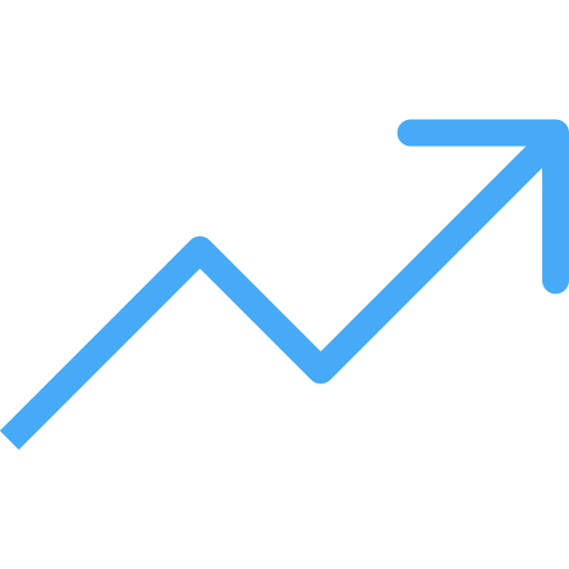 Trending Generic Blue Icon